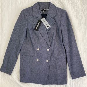 ⭐️NEW⭐️Karl Lagerfeld Paris Women Linen Blazer